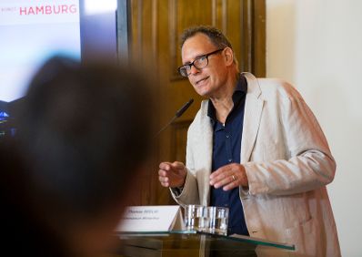 Am 2. August 2017 fand die Diskussionsreihe &bdquo;Open Space&ldquo; mit Bundesminister Thomas Drozda statt.