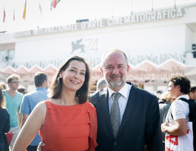 Am 2. September 2017 besuchte Kunst- und Kulturminister Thomas Drozda die Filmfestspiele Venedig und die Biennale.