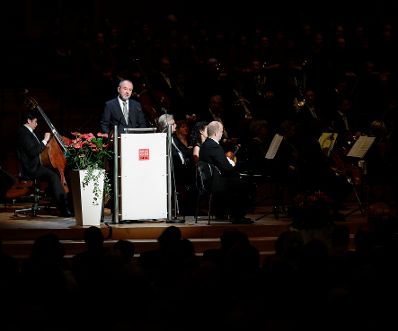 Am 17. September 2017 er&ouml;ffnete Kunst- und Kulturminister Thomas Drozda (im Bild) das Internationale Brucknerfest Linz.