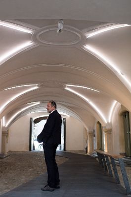 Am 23. September 2017 nahm Kunst- und Kulturminister Thomas Drozda (im Bild) beim Steirischen Herbst teil.