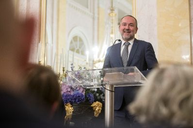 Am 28. September 2017 nahm Kunst- und Kulturminister Thomas Drozda (im Bild) an der Ausstellungser&ouml;ffnung &quot;Raffael&quot; teil.