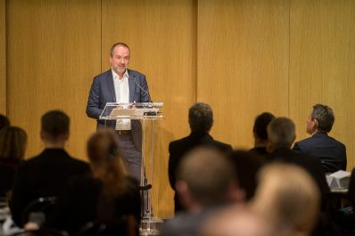 Am 28. September 2017 nahm Kunst- und Kulturminister Thomas Drozda (im Bild) an der Veranstaltung &quot;Speed Dating f&uuml;r Komponistinnen&quot; teil.