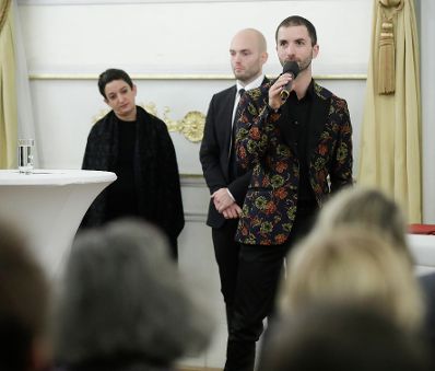 Am 7. Dezember 2017 verlieh Kunst- und Kulturminister Thomas Drozda die Outstanding Artist Awards 2017 im Bundeskanzleramt.