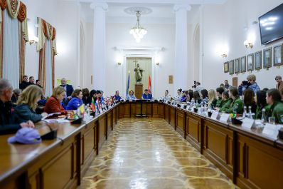 Am 23. November 2022 reiste Bundesministerin Karoline Edtstadler zu einem mehrt&auml;gigen Arbeitsbesuch nach Kiew.