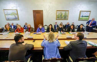Am 23. November 2022 reiste Bundesministerin Karoline Edtstadler zu einem mehrt&auml;gigen Arbeitsbesuch nach Kiew.