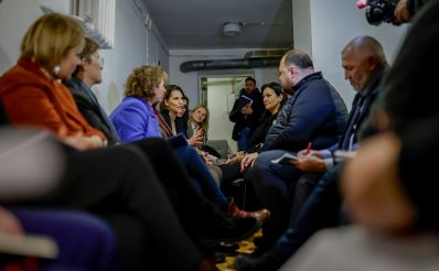 Am 23. November 2022 reiste Bundesministerin Karoline Edtstadler zu einem mehrt&auml;gigen Arbeitsbesuch nach Kiew.