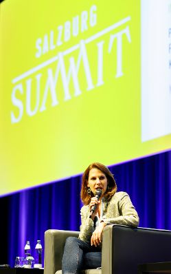 Am 25. Juli 2024 nahm Bundesministerin Karoline Edtstadler (im Bild) am Salzburg Summit teil.
