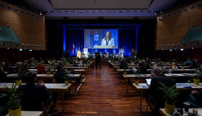 Am 21. Oktober 2024 nahm Bundesministerin Karoline Edtstadler am Salzburg Summit teil.