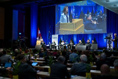 Am 21. Oktober 2024 nahm Bundesministerin Karoline Edtstadler am Salzburg Summit teil.