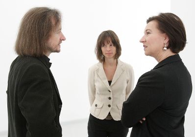 Am 23. September 2010 besuchte Frauenministerin Gabriele Heinisch-Hosek das Art Brut Museum in Maria Gugging.