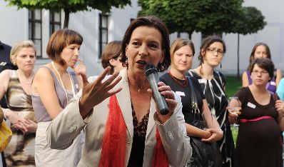 &quot;Gleichstellungsfest der Frauenministerin&quot; Gabriele Heinisch-Hosek.