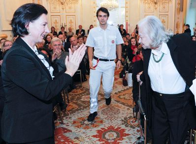 Am 27. Oktober 2010 lud Frauenministerin Gabriele Heinisch-Hosek zur K&auml;the-Leichter-Preisverleihung 2010 ins Bundeskanzleramt in Wien.