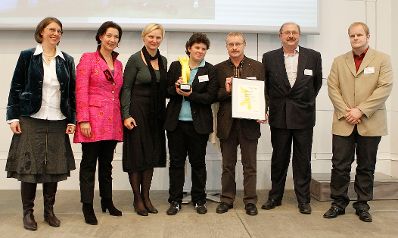 Frauenministerin Gabriele Heinisch-Hosek bei der Verleihung AmaZone-Award.