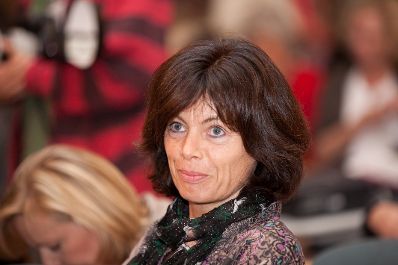 Am 7. Oktober 2011 er&ouml;ffnete Frauenministerin Gabriele Heinisch-Hosek die Frauenenquete ARBEIT.NEU.DENKEN im Schloss Laudon.