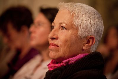 Am 7. Oktober 2011 er&ouml;ffnete Frauenministerin Gabriele Heinisch-Hosek die Frauenenquete ARBEIT.NEU.DENKEN im Schloss Laudon.