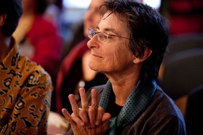 Am 7. Oktober 2011 er&ouml;ffnete Frauenministerin Gabriele Heinisch-Hosek die Frauenenquete ARBEIT.NEU.DENKEN im Schloss Laudon.