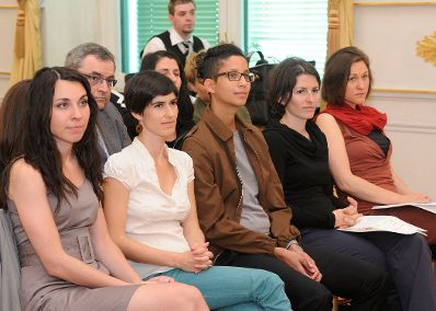 Am 1. Juni 2011, Verleihung des "Johanna Dohnal-F&ouml;rderpreis 2011" im Bundeskanzleramt.