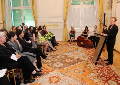 Am 1. Juni 2011, Frauenministerin Gabriele Heinisch-Hosek bei der Verleihung des "Johanna Dohnal-F&ouml;rderpreis 2011".
