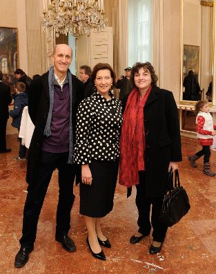 Am 26. Oktober 2012 empfing Frauenministerin Gabriele Heinisch-Hosek im Rahmen des Nationalfeiertages Besucherinnen und Besucher im Bundeskanzleramt.
