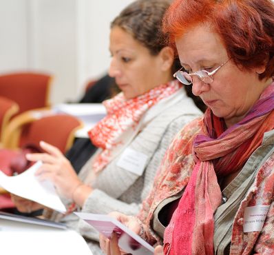 Am 5. November 2012 er&ouml;ffnete Frauenministerin Gabriele Heinisch-Hosek die Frauenenquete &quot;Frauen.K&ouml;rper.Politiken&quot; im Bundesministerium f&uuml;r Gesundheit.