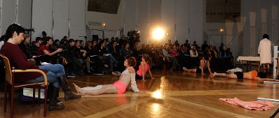 Am 5. November 2012 er&ouml;ffnete Frauenministerin Gabriele Heinisch-Hosek die Frauenenquete &quot;Frauen.K&ouml;rper.Politiken&quot; im Bundesministerium f&uuml;r Gesundheit.