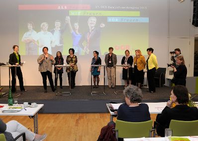 Am 11. April 2013 hielt Frauenministerin Gabriele Heinisch-Hosek das Hauptreferat beim &Ouml;GB-Bundesfrauenkongress.