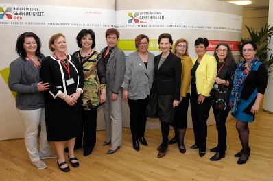 Am 11. April 2013 hielt Frauenministerin Gabriele Heinisch-Hosek (im Bild) das Hauptreferat beim &Ouml;GB-Bundesfrauenkongress.