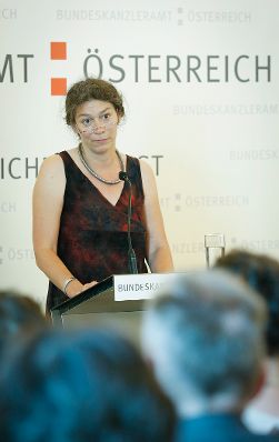 Am 19. Juni 2013 lud Frauenministerin Gabriele Heinisch-Hosek zur Verleihung des Johanna-Dohnal Preises 2013 ins Bundeskanzleramt.