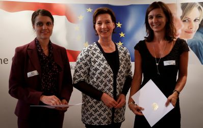 Am 24. Juni 2013 nahm Frauenministerin Gabriele Heinisch-Hosek an der Abschlussveranstaltung im Rahmen des Cross Mentoring Programms des Bundes teil.