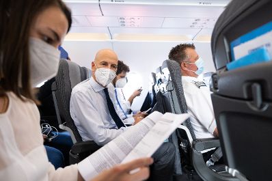 Am 22. September 2021 reiste Bundesminister Martin Kocher zu einem Arbeitsbesuch nach Stockholm.