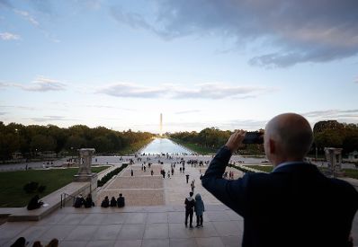 Am 17. Oktober 2021 reiste Bundesminister Martin Kocher (r.) zu einem mehrt&auml;gigen Arbeitsbesuch nach Washington.