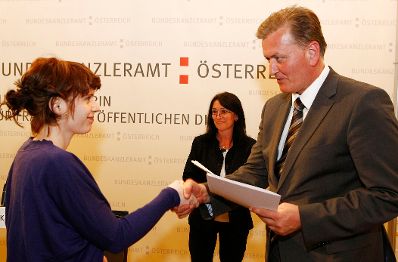 Am 12. Mai 2010 wurden im Bundeskanzleramt in Wien die Johanna-Dohnal-F&ouml;rderpreise an Dissertantinnen und Diplomandinnen, die ein technisches und/oder feministisches Studium absolvieren verliehen.