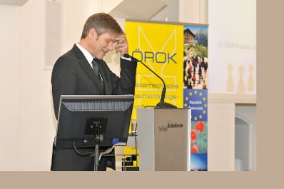 Am 13. Oktober 2011 er&ouml;ffnete Staatssekret&auml;r Josef Ostermayer die Enquete der &ouml;sterreichischen Raumordnungskonferenz (&Ouml;ROK) zum &Ouml;sterreichischen Raumentwicklungskonzept (&Ouml;REK) im Schloss Sch&ouml;nbrunn.