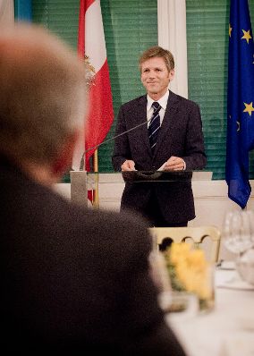 Am 10. September 2012 fand im Bundeskanzleramt ein Empfang zum Internationalen Kongress der Verfassungsgerichtsh&ouml;fe statt. Im Bild Staatssekret&auml;r Josef Ostermayer.