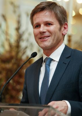 Am 22. J&auml;nner 2013 hielt Staatssekr&auml;ter Josef Ostermayer (im Bild) eine Er&ouml;ffnungsrede zur &quot;Max Ernst Retrospektive&quot; Ausstellung in der Albertina.