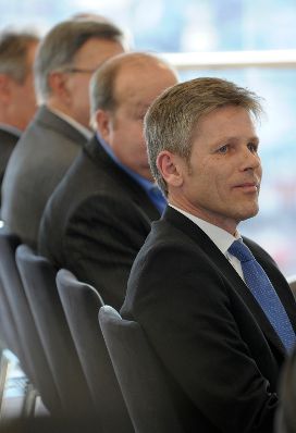 Am 10. April 2013 hielt Staatssekret&auml;r Josef Ostermayer (im Bild) bei der Fachveranstaltung &bdquo;15 Jahre Privatradio in &Ouml;sterreich&ldquo; die Begr&uuml;&szlig;ungsrede.