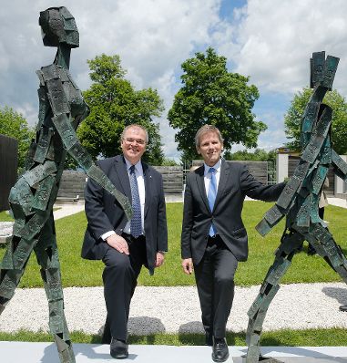 Am 30. Mai 2014 fand in K&auml;rnten die Bundesl&auml;ndertour mit Bundesminister Josef Ostermayer (r.) und Justizminister Wolfgang Brandstetter (l.) statt.