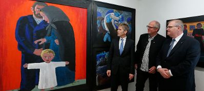 Am 30. Mai 2014 fand in K&auml;rnten die Bundesl&auml;ndertour mit Bundesminister Josef Ostermayer (l.) und Justizminister Wolfgang Brandstetter (r.) statt.