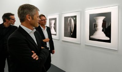 Am 27. August 2014 besuchte Kunst- und Kulturminister Josef Ostermayer (im Bild) die Kunsthalle Krems.