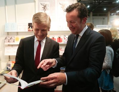 Am 11. November 2015 er&ouml;ffnete Kunst- und Kulturminister Josef Ostermayer die internationale Buchmesse &bdquo;Buch Wien 15&ldquo;.