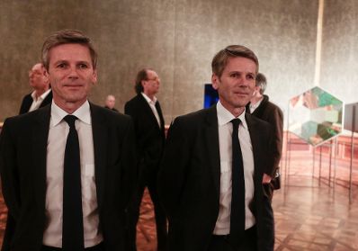 Am 20. November 2015 er&ouml;ffnete Kunst- und Kulturminister Josef Ostermayer (im Bild) die Ausstellung &quot;Olafur Eliasson: Baroque Baroque&quot; im Winterpalais.