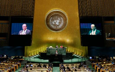 Am 26. September 2019 nahm Bundesminister Alexander Schallenberg (im Bild) an der UNO Generalversammlung in New York teil.