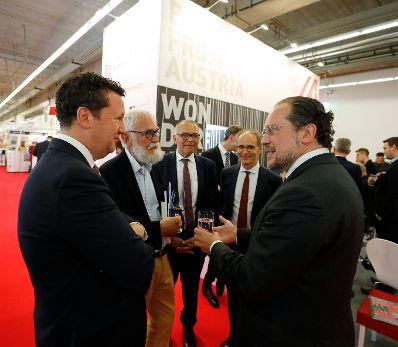 Am 16. Oktober 2019 reiste Bundesminister Alexander Schallenberg anl&auml;sslich der Er&ouml;ffnung des &ouml;sterreichischen Gemeinschaftsstands auf der 71. Frankfurter Buchmesse nach Frankfurt.