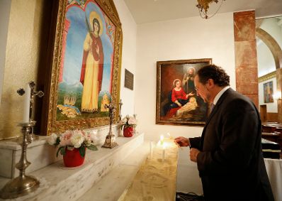 Am 24. Oktober 2019 besuchte Bundesminister Alexander Schallenberg die Armenische Gemeinde.