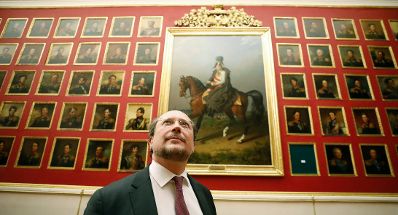 Am 16. November 2019 reiste Bundesminister Alexander Schallenberg anl&auml;sslich eines Arbeitsbesuchs nach Sankt Petersburg. Im Bild beim Besuch des Eremitage.