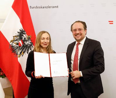 Am 25. November 2019 verlieh Bundesminister Alexander Schallenberg den &Ouml;sterreichischer Kunstpreis und Hans Hollein Kunstpreis 2019.