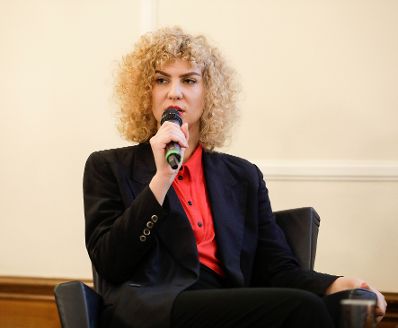 Am 8. Oktober 2019 er&ouml;ffnete Bundesministerin Ines Stilling in der Veranstaltungsreihe &bdquo;Gleichstellung im Gespr&auml;ch&ldquo; die Podiumsdiskussion &bdquo;Gleichstellung in den sozialen Medien&ldquo;.