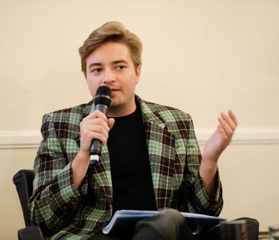 Am 8. Oktober 2019 er&ouml;ffnete Bundesministerin Ines Stilling in der Veranstaltungsreihe &bdquo;Gleichstellung im Gespr&auml;ch&ldquo; die Podiumsdiskussion &bdquo;Gleichstellung in den sozialen Medien&ldquo;.