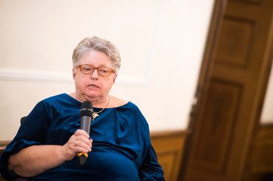 Am 14. Oktober 2019 hat Bundesministerin Ines Stilling die K&auml;the Leichter-Preise verliehen.