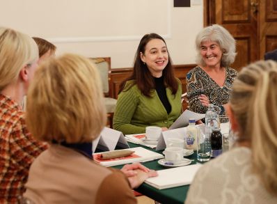 Am 15. Oktober 2019 er&ouml;ffnete Bundesministerin Ines Stilling (im Bild) die Interministerielle Arbeitsgruppe &bdquo;Gleichbehandlungsfragen&ldquo;.